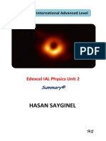 Hasan Sayginel: Edexcel IAL Physics Unit 2