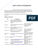 IAS 16 - Property, Plant and Equipment: Date Development Comments