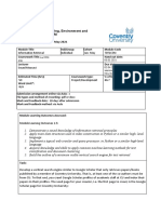 Faculty of Engineering, Environment and Computing 7071CEM Assignment Brief Jan-May 2021