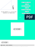 GRUPO 6 Actividad 1 y 2 GERENCIA PRODUCCIÓN (22496) Agosto 11 y 18