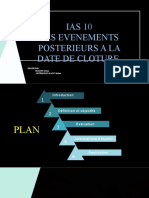 Les Événements Postérieurs À La Clôture IAS 10