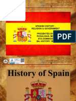 Spanish History, Religion and Government