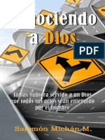 Conociendo A Dios Descubre A Dios Al Leer Este Hermoso Libro (Spanish Edition) - Nodrm