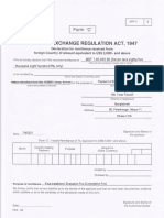 Form Exchange Regulation: Foreign