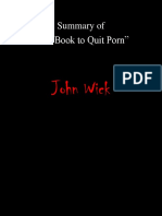 Summary of "The Book To Quit Porn": John Wick