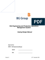 Casing Design Manual - BG (2001)