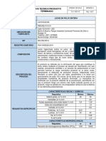 Od-Ca-01 F.T. Leche en Polvo Entera Lactoleche