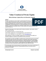 Value Creation in Private Equity by Markus Biesinger