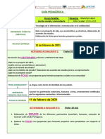 Guia Pedagógica Grupo Estable 4to D. I Momento Glomelys López 2020 2021