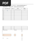 Type of Document / Form Quantity Purpose Remarks