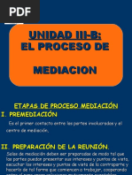 El Proceso de Mediacion