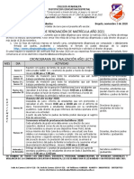 Circular Finalización de Año 2020 - Padres de Familia