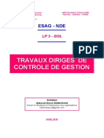 TD Controle de Gestion