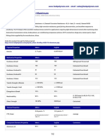 Alcoa Ultralloy® 6020-T8 Aluminum: Metal, Nonferrous Metal, Aluminum Alloy, 6000 Series Aluminum Alloy