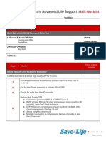 PALS Skills Checklist