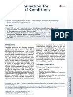 Genetic Evaluation For Craniofacial Conditions