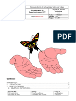 Procedimiento de Capacitacion SST 2021
