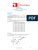 Hyetographs and Hydrographs Solved Problems