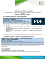 Guía GENETICA para El Desarrollo Del Componente Práctico y Rúbrica de Evaluación - Unidad 3 - Paso 4 - Carpeta de Archivos