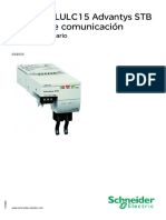 Tesys U Lulc15 Advantys STB Módulo de Comunicación: Manual Del Usuario