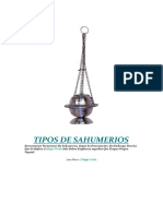 Tipos de Sahumerios