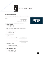 Algebra Productos Notables