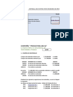 Ejercicio - Sistema de Costos Ordenes de Producción