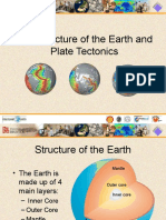 The Structure of The Earth and Plate Tectonics