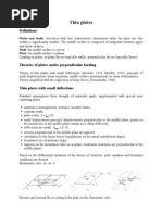 Structanal Plates-Summary