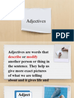 Adjectives