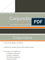 How To Identify Conjunctions and Their Functions