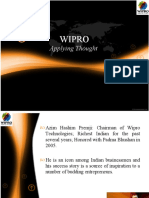 Wipro: Applying Thought