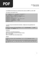 Guía Utilizar El Comando para Instalar Impresoras