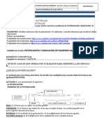 Guia N°4 Matematicas Quinto Grado