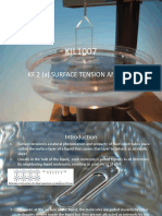 KF 2 (A) Surface Tension Analysis