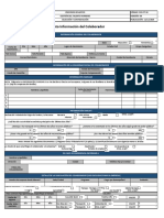 SCO-FT-19 Formato Información Del Colaborador