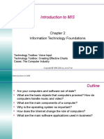 Introduction To MIS: Information Technology Foundations