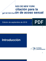 Sexual Harassment Prevention Training Spanish