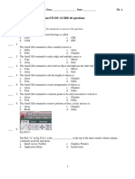 ExamView - CADD1 - STUDY GUIDE 60 Questions