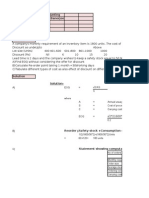 Cost Accounting Assignment - Vivek