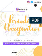 Padhle 10th - Periodic Classification of Elements + Integrated PYQs