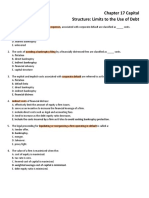 Chapter 17 Capital Structure-Testbank