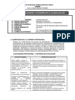 Sociedad y Economia en La Globalizacion