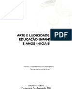 Arte e Ludicidade Na Educação Infantil e Anos Iniciais