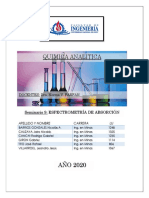 Espectrometría de Absorción Atómica - Laboratorio