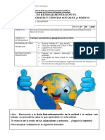 GUÍA DE RETROALIMENTACION Geografia 4°