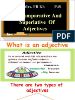 Comparative and Superlative of Adjectives