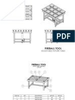 Fireball Tool: Adjustable Fixture Table