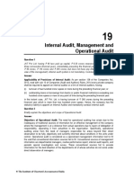 Internal Audit, Management and Operational Audit: © The Institute of Chartered Accountants of India