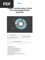 Digital Transformation: What It Is, Case Studies & Best Practices